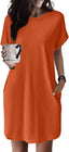 Aurelia | Round Neck Short Sleeve Mini Dress