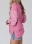 "Boardwalk Breeze" Striped Colorblock Top