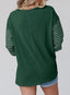 "Boardwalk Breeze" Striped Colorblock Top