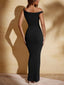 "Serelith" One-Shoulder Maxi Dress