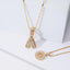 "Luna" Custom Letter Pendant Necklace