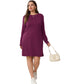 Merivelle | Long Sleeve Casual Mini Dress
