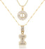 "Luna" Custom Letter Pendant Necklace