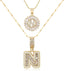 "Luna" Custom Letter Pendant Necklace