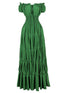 "Viola" Boho Tiered Maxi Dress