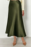 Florin | Satin Bias-Cut Midi Skirt