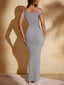 "Serelith" One-Shoulder Maxi Dress