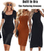 π₯ "Jess" Shapesculpt Midi Dress