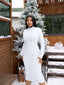 🔥 "Simone" Long Sleeve Bodycon Midi