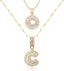 "Luna" Custom Letter Pendant Necklace
