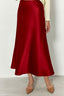 Florin | Satin Bias-Cut Midi Skirt