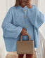 Mila Oversized Knit Button-Up Cardigan