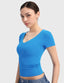 "Snatch Tee" Seamless Compression Top