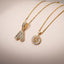 "Luna" Custom Letter Pendant Necklace