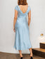 "Helena" Satin Midi Dress