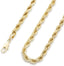 "Hawk" Rope Chain Gold Necklace