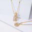 "Luna" Custom Letter Pendant Necklace