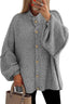 Mila Oversized Knit Button-Up Cardigan