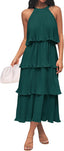 🌞 "Lola" Tiered Halter Dress