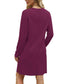 Merivelle | Long Sleeve Casual Mini Dress