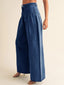 👖 Sloane | Pleated High-Waisted Wide-Leg Jeans