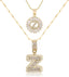 "Luna" Custom Letter Pendant Necklace