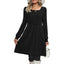 Zovira | Ribbed Knit Long Sleeve Sweater Dress