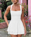 Arivelle | Square Neck Ruched Mini Dress