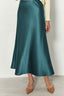 Florin | Satin Bias-Cut Midi Skirt