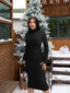 🔥 "Simone" Long Sleeve Bodycon Midi