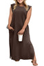 Olivrae | Summer Maxi Dress with Pockets
