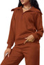 "Luna" Luxe Lounge Zip Set