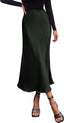 Florin | Satin Bias-Cut Midi Skirt