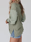 "Boardwalk Breeze" Striped Colorblock Top