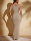 "Serelith" One-Shoulder Maxi Dress
