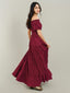 "Viola" Boho Tiered Maxi Dress