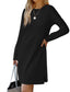Merivelle | Long Sleeve Casual Mini Dress