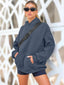 “Nola” Cloud-Knit Hoodie