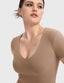 "Snatch Tee" Seamless Compression Top