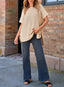 “Olive” Ribbed Tunic Knit