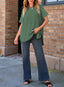 “Olive” Ribbed Tunic Knit