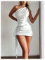 Eloria | One-Shoulder Ruched Mini Dress