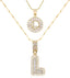 "Luna" Custom Letter Pendant Necklace