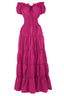 "Viola" Boho Tiered Maxi Dress