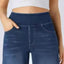 "Noa Jean" Stretch Wide-Leg Pant
