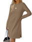 Merivelle | Long Sleeve Casual Mini Dress