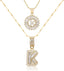 "Luna" Custom Letter Pendant Necklace