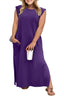 Olivrae | Summer Maxi Dress with Pockets