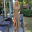 Avelora | High Neck Bodycon Mini Dress