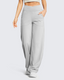 AirFlow Crossover Waist Wide-Leg Pants